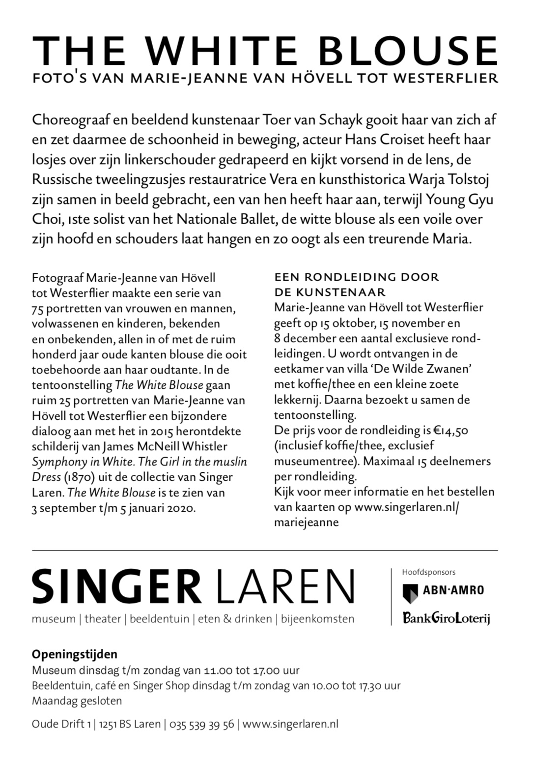 Flyer Singer achterkant